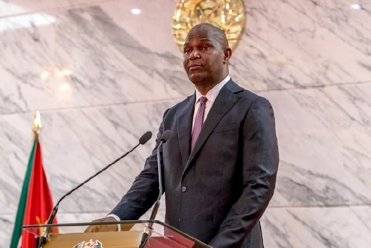 CHEFE DE ESTADO DE MOÇAMBUIQUE DANIEL CHAPO INICIA VISITA OFICIAL A ANGOLA
