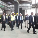 PRESIDENTE JOÃO LOURENÇO CONSTATA OBRAS DO CENTRO DE CONVENÇÕES DA BAÍA