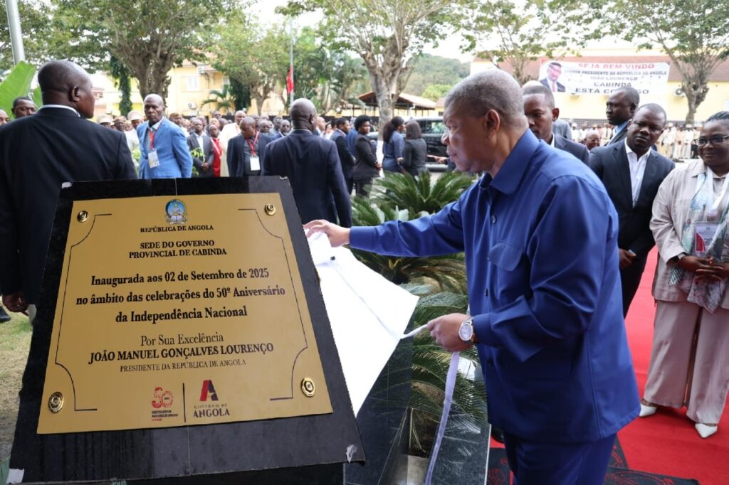 PRESIDENTE JOÃO LOURENÇO INAUGURA NOVA SEDE DO GOVERNO DE CABINDA