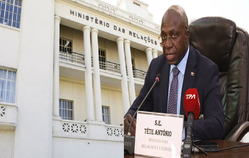 MINISTRO DAS RELAÇÕES EXTERIORES TÉTE ANTÓNIO ESCLARECE SITUAÇÃO DE AUTENTICAÇÃO DE DOCUMENTOS