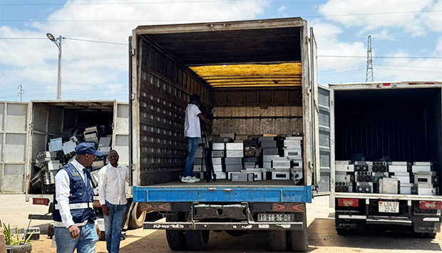 DESMANTELADO ESTALEIRO CLANDESTINO DE MINERAÇÃO DE CRIPTOMOEDAS NA ZONA DOS RAMIROS