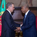 JOÃO LOURENÇO APRESENTA CUMPRIMENTOS A ANTÓNIO JOSÉ SEGURO APÓS TOMAR POSSE