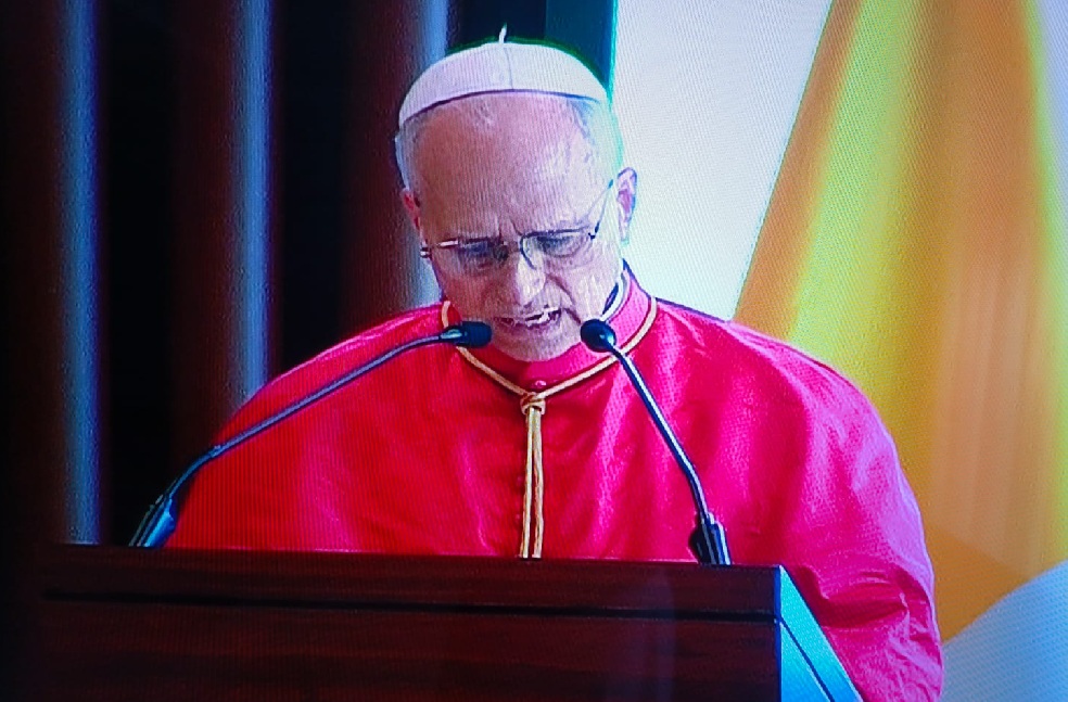 ÍNTEGRA DO PRIMEIRO DISCURSO DO PAPA LEÃO XIV EM ANGOLA