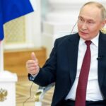 PRESIDENTE VLADIMIR PUTIN JÁ NA CHINA PARA ENCONTRO COM XI JINPING