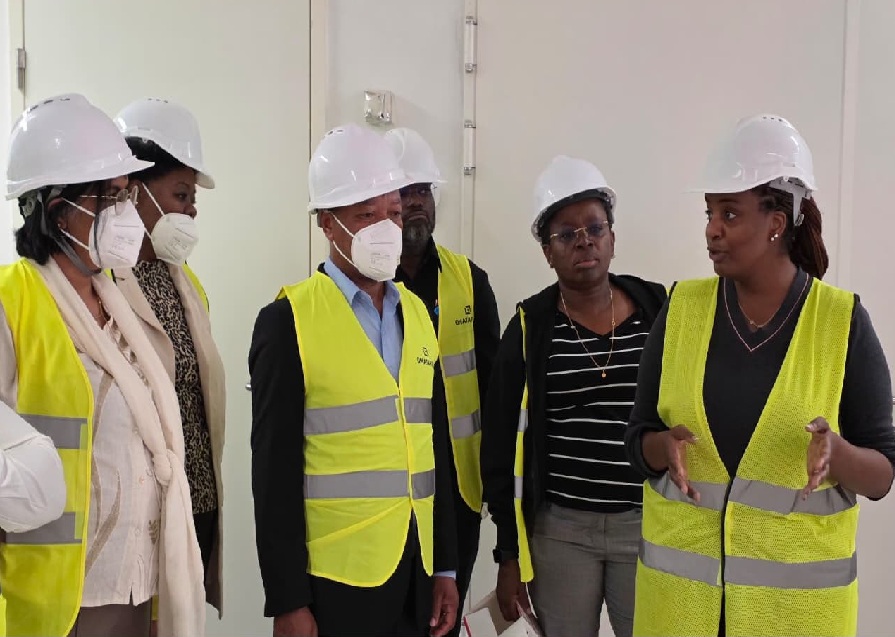 DELEGAÇÃO MOÇAMBICANA VISITA HOSPITAL DOS QUEIMADOS EM ANGOLA